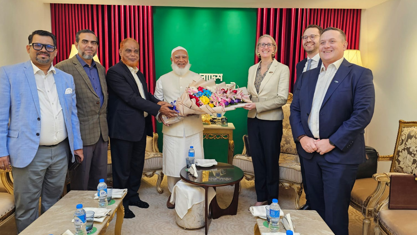 জামায়াত আমিরের সঙ্গে ব্রিটিশ হাইকমিশনারের সৌজন্য সাক্ষাৎ