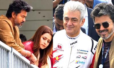 ‘গার্লফ্রেন্ড’কে নিয়ে বন্ধু অজিতের রেস দেখলেন মুখ্যমন্ত্রী বিজয়