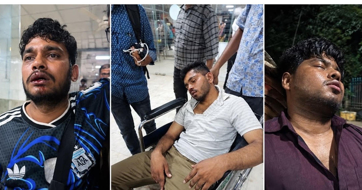 রাজধানীতে শিক্ষার্থীদের হামলায় ৩ সাংবাদিক আহত